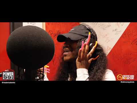 @realericabanks frestyles on the Comeupshow with Philly’s own @DjCosmiKev