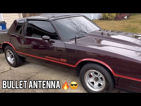 MONTE CARLO SS  BULLET ANTENNA MOD/DELETE!!!