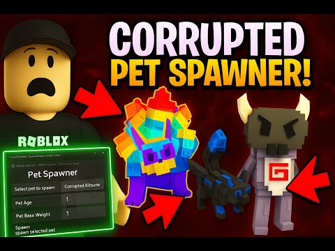 [🩸] CORRUPTED PET & SEED & EGG SPAWNER [🩸] Grow a Garden Script - XSpawner | PLACEABLE & OP |