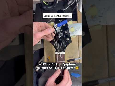Why can’t ALL Epiphone guitars be THIS GOOD? #epiphone #guitar #guitarist #luthier #electricguitar