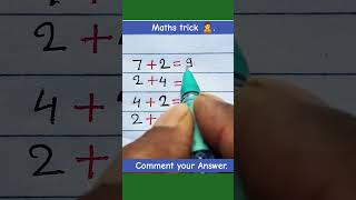 #maths #mathstricks #addition#basicmathsstudyandskraj #mathsquiz #mathsab70@mathsab70