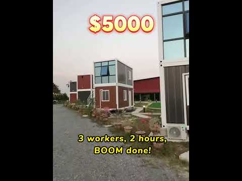 🏠DW-Folding House🏠#BlocNEST#prefabhouse #containerhome #tinyhouse