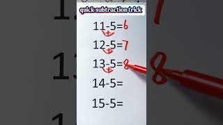 Brain Exercise Starts Now 🧠⚡#foryou #mathas #mathstricks #mathctober #subtraction #fypage #fypviral