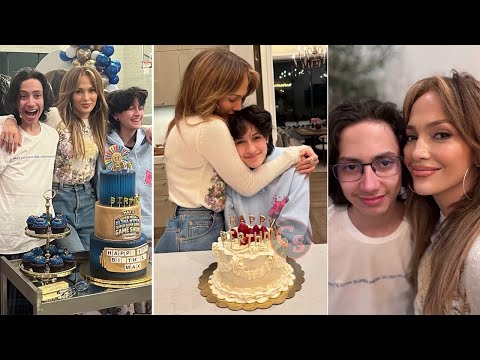 Jennifer Lopez Celebrates Her Kids Twins Max and Emme's 17th Birthday