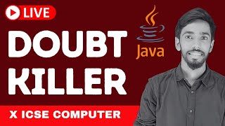 Computer Class 10 ICSE java 10 Doubt Removal