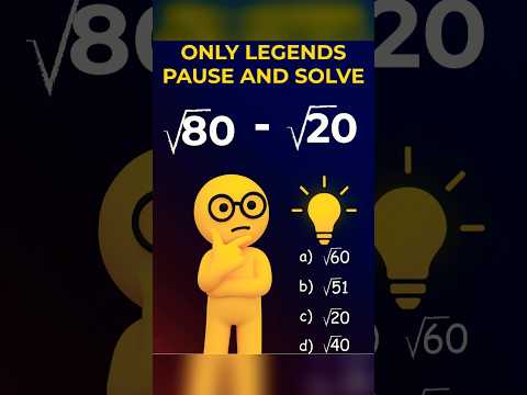 Math Question for Genius Minds. Can You Solve it?