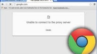 How to fix PROXY server error