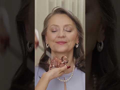 Mature Glam Magic: Grace’s Beautiful Makeup Transformation  ✨ #beautyover70 #makeup #makeuptutorial