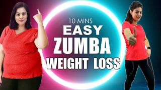 10 Mins Easy Weight Loss Zumba Dance Workout For Beginners At Home🔥Best Home Workout For Weight Loss