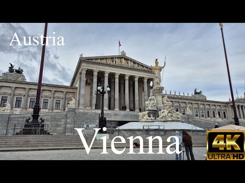 Exploring Vienna(Wien), Austria I 4K I Part 4