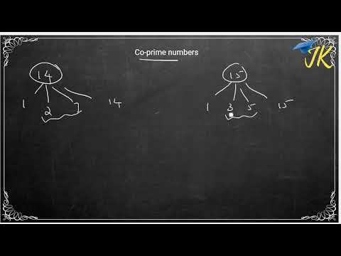 What are Coprime numbers ? Math concepts for class 6, CBSE, ICSE, Competitive exams - In Tamil