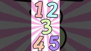 1 TO 5 SIMPLE COUNTING SONG! #countingforkids #toddlerlearningvideos