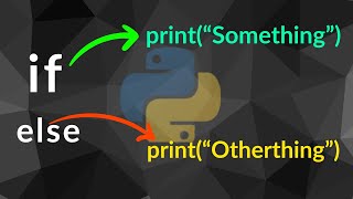 If Else statements in Python with Projects(if, else, elif)