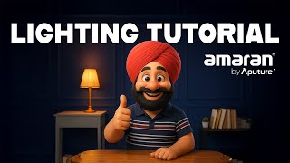 Cinematic Lighting Tutorial 🎥 || Cinematic लाइटिंग करना सीखें 🎥😍 Amaran By Aputure