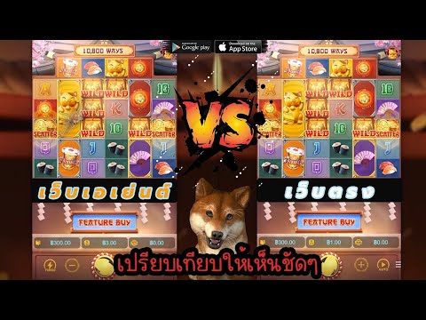 สล็อต pg slot สล็อตออนไลน์ สล็อตแตกง่าย lucky Neko  เว็บตรง vs เว็บเอเย่นต์ เปรียบเทียบกันเห็นชัดๆ!!