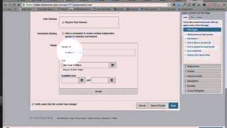 Creating as Assignment with Differentiated Due Dates for Different Sections and Times in Canvas