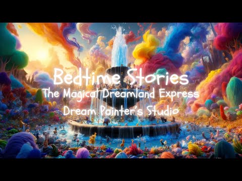Bedtime Audio Stories | The Magical Dreamland Express - The Dream Painter | Best Sleep Vids For Kids