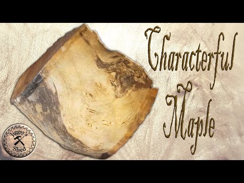 Woodturning| Turning a Spectacular Maple Bowl from Storm-Felled Wood