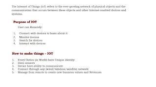 IOT Basics tutorial