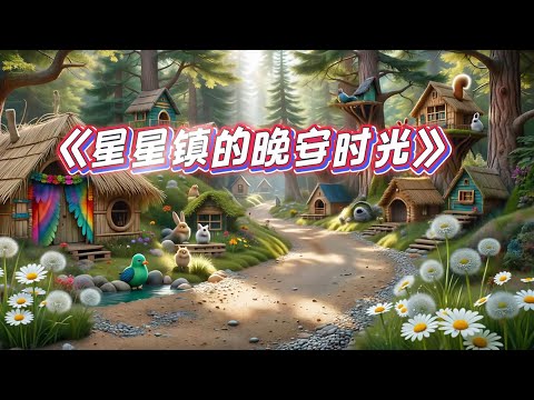 《星星镇的晚安时光》｜兒童故事繪本｜幼兒睡前故事