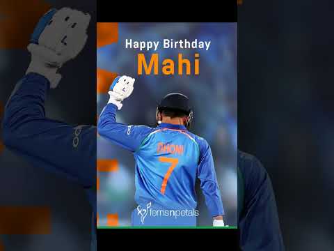 Only True Dhoni Fans Will Watch Till End! 💛 #HappyBirthdayDhoni