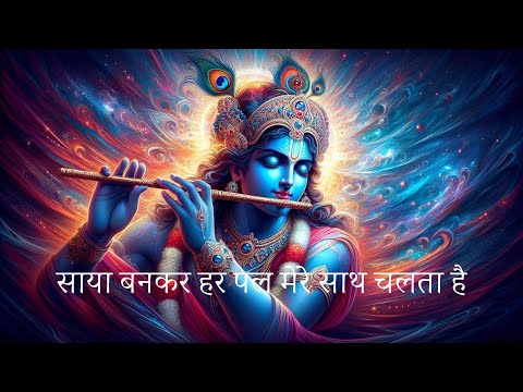 साया बनकर हर पल मेरे साथ चलता है  BHAKTISAGARKRISHNA99923 #krishnabhajan