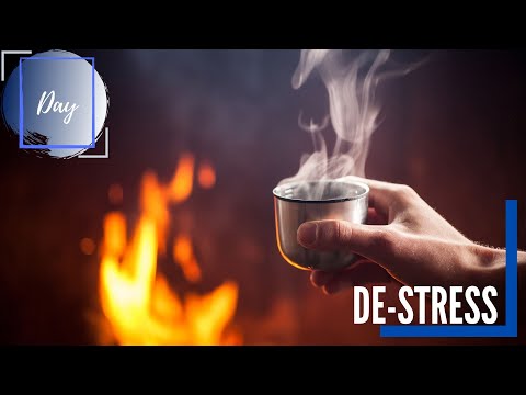 Smooth Nature Sounds To Drink Your Coffee To : A Warm Campfire