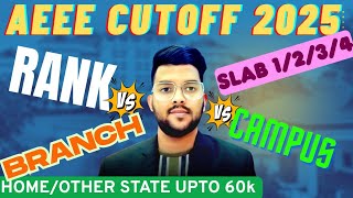 AEEE Counseling 2025 Rank vs Branch Vs Campus | All slab 1/2/3/4 Cutoff rank #Amrita #counselling