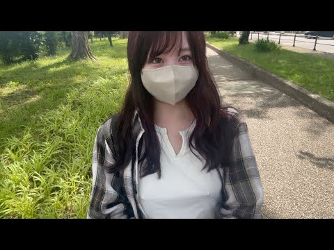 はじめてのノーブラ散歩でビクッとしてしまいました