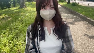 はじめてのノーブラ散歩でビクッとしてしまいました