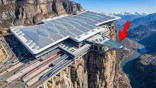How China Built the World’s Biggest Train Station on Top of a Mountain