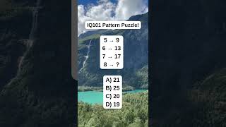 Can You Solve This Pattern Puzzle? | IQ Riddle Challenge for All!