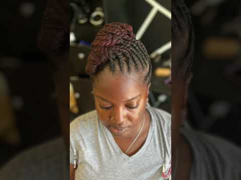 Natural hair protective styles