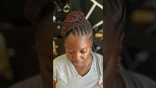 Natural hair protective styles