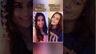 Nagin actresses in Makeup🆚️without makeup #youtubeshorts #surbhijyoti #nagin #kamli #beauty #actress