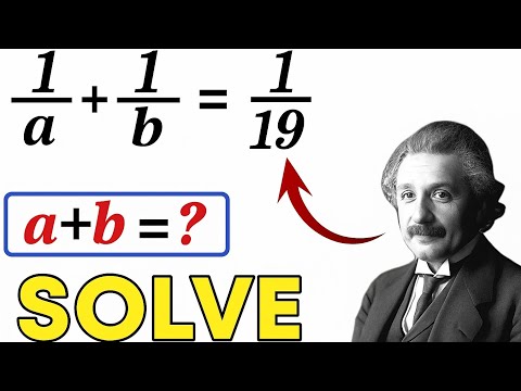 A Nice Math Olympiad Algebra Equation | Can You Solve | How to find the value of a+b?