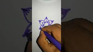 Star ⭐Kolam #creativerangoli #poojaroomkolam #flowerrangoli #ytshorts #eveningkolam