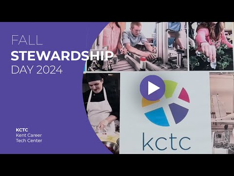 Fall  Stewardship Day 2024 at Kent Career Tech Center (KCTC)
