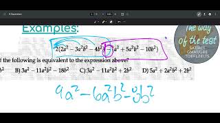 DSAT MATH: 8. Expressions