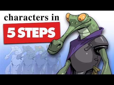how I design characters in 5 easy steps (full guide + tips and tricks)