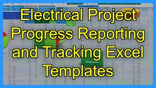 Electrical Project Progress Reporting and Tracking Excel Templates
