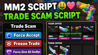 [SUMMER🏖] SCRIPT MM2 TRADE SCAM | EASY TO GET GODLY WEAPON | Mozil Hub V5 | Script UNPATCHED