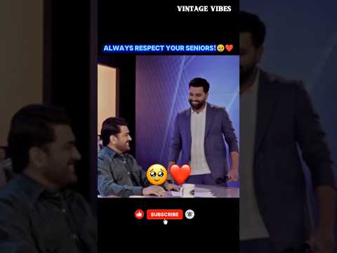 😂 Rohit Sharma’s Funniest Moment with MS Dhoni | Respect Your Seniors | Cricket Legends ❤️