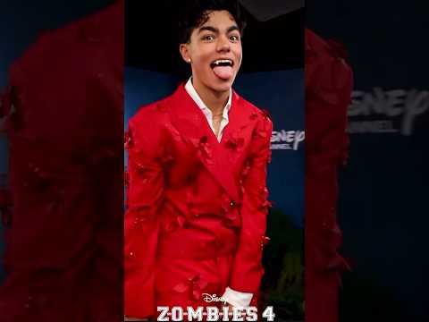 Malachi Barton, Freya Skye and Milo Manheim’s Glambot #zombies4 #disney #malachibarton #milomanheim