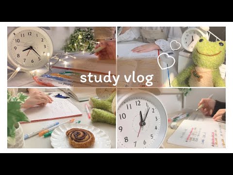 [Study vlog] Timelapse of junior high school students / 공부 / 브이 로그