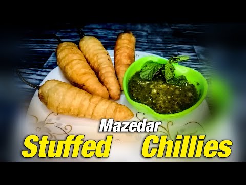 Mazedar Stuffed Chillies