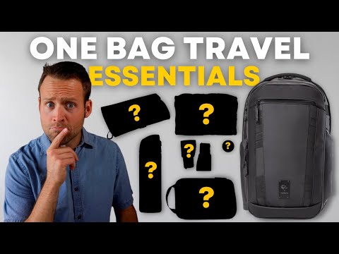 One Bag Travel Essentials (9 Crucial Things I NEVER Travel Without)