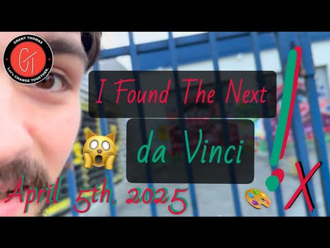 I Found The Next da Vinci! 🎨  •  vlog X