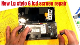 Lg stylo 6 lcd screen repair. How to fix broken lcd screen on LG STYLO 6? #lgstylo6lcdscreenfix