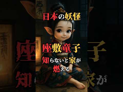 Japanese monsters! Zashiki-warashi - if you don't know about them, your house will burn down?